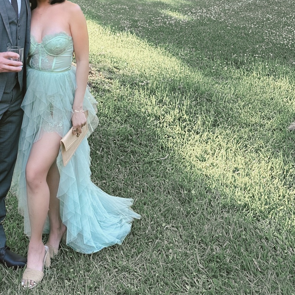 For Love & Lemons Bustier Gown